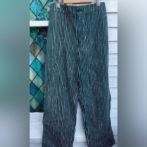 Marimekko x Uniqlo Striped Green Pants